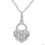 The Heart Lock Diamond Necklace 70291 - Image 1
