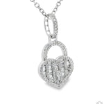 The Heart Lock Diamond Necklace 70291 - Image 4