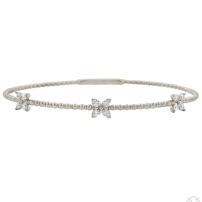 Mini Butterfly Diamond Stretch Bracelet 70312