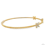 Mini Butterfly Diamond Stretch Bracelet 70312 - Image 3