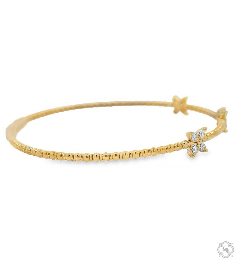Mini Butterfly Diamond Stretch Bracelet 70312 - Image 3