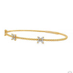 Mini Butterfly Diamond Stretch Bracelet 70312 - Image 4