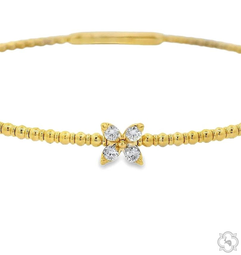 Mini Butterfly Diamond Stretch Bracelet 70312 - Image 5