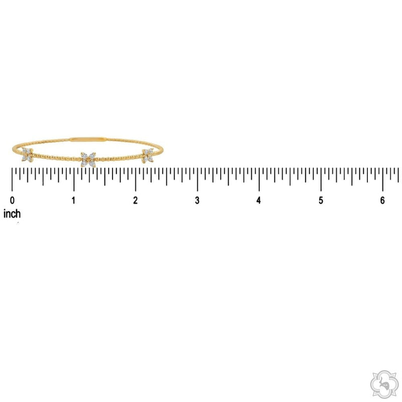 Mini Butterfly Diamond Stretch Bracelet 70312 - Image 7