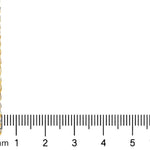 14k Gold Two Tone Diamond Cut Miami Cuban Link Chain 70321 - Image 6