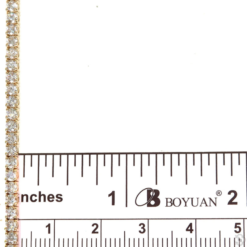 14K Gold tennis chain, 3.3 mm, photo 5 of 5