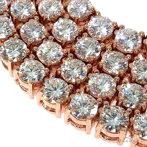 14K Gold tennis chain, 4.8 mm, photo 4 of 6