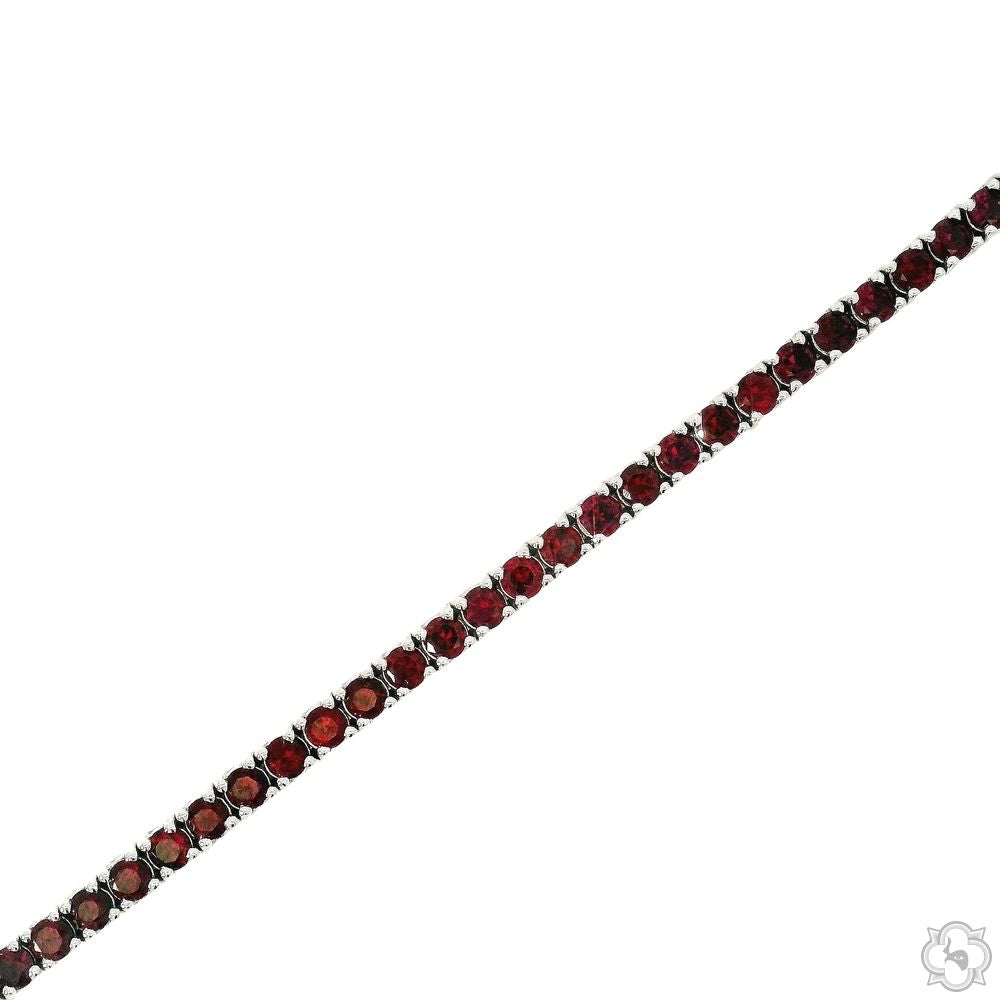 Ruby Tennis Bracelet 3.00mm 70345 | TraxNYC