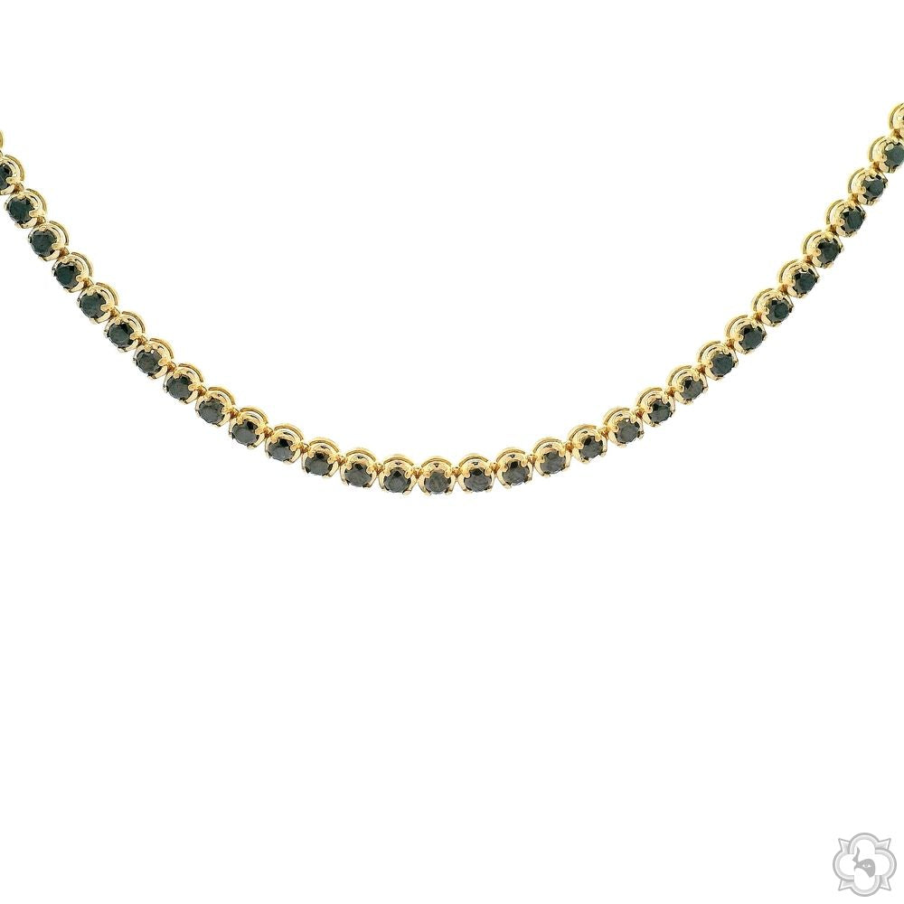 Black Diamond Chain 14k Gold | TraxNYC