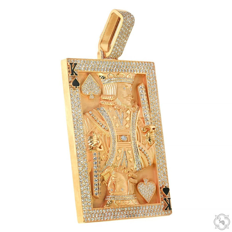King Of Spades Playing Card Pendant 70347 - Image 2