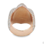 Iceberg Pink Quartz Crystals Diamond Ring 70368 - Image 6