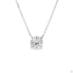 3 Ct Round Cut Diamond Necklace 70392 - Image 1