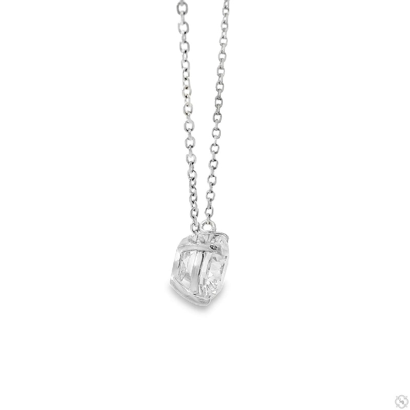 3 Ct Round Cut Diamond Necklace 70392 - Image 3