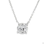3 Ct Round Cut Diamond Necklace 70392 - Image 6