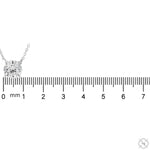 3 Ct Round Cut Diamond Necklace 70392 - Image 7