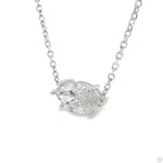 Marquise Cut Diamond Necklace 70393 - Image 4