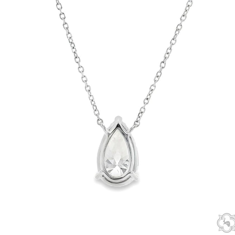 5 CT Pear Shape Diamond Necklace 70394 - Image 3