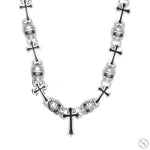 Black Diamond Life and Death Skull Cross Chain 70399 - Image 1