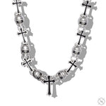 Black Diamond Life and Death Skull Cross Chain 70399 - Image 2