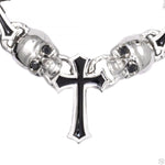 Black Diamond Life and Death Skull Cross Chain 70399 - Image 3
