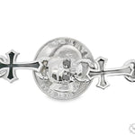 Black Diamond Life and Death Skull Cross Chain 70399 - Image 8