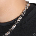 Black Diamond Life and Death Skull Cross Chain 70399 - Image 11