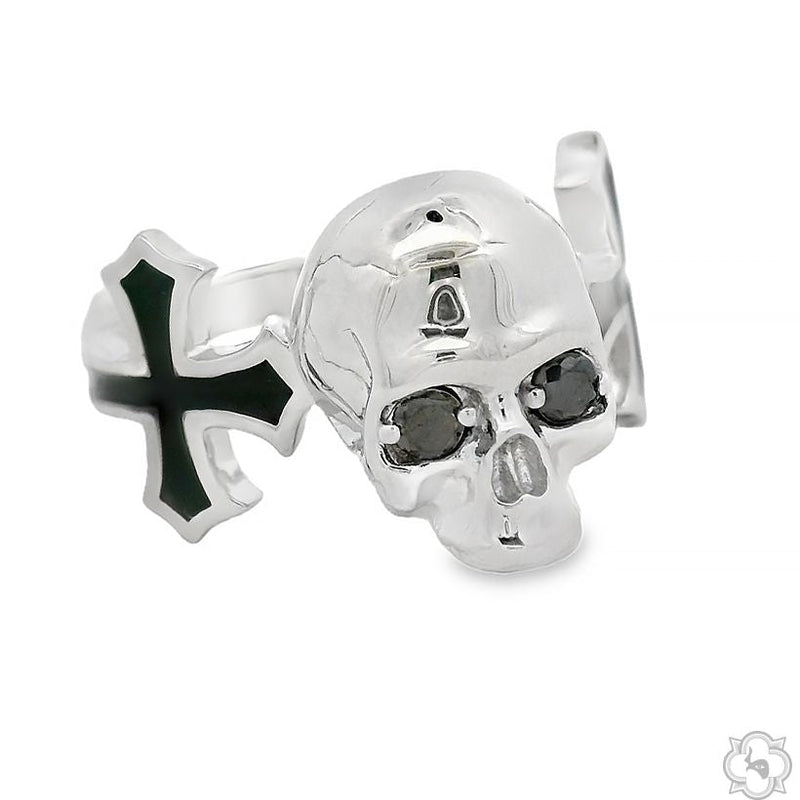 Life and Death Skull Cross Ring 70400 - Image 3