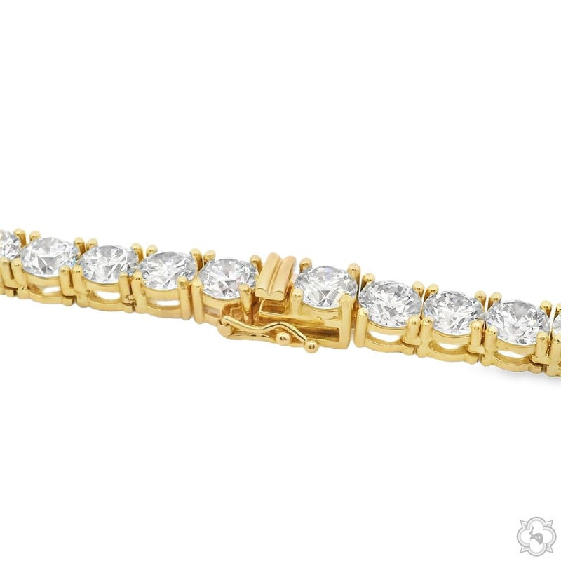 14K Gold tennis chain, 6.2 mm, photo 7 of 9