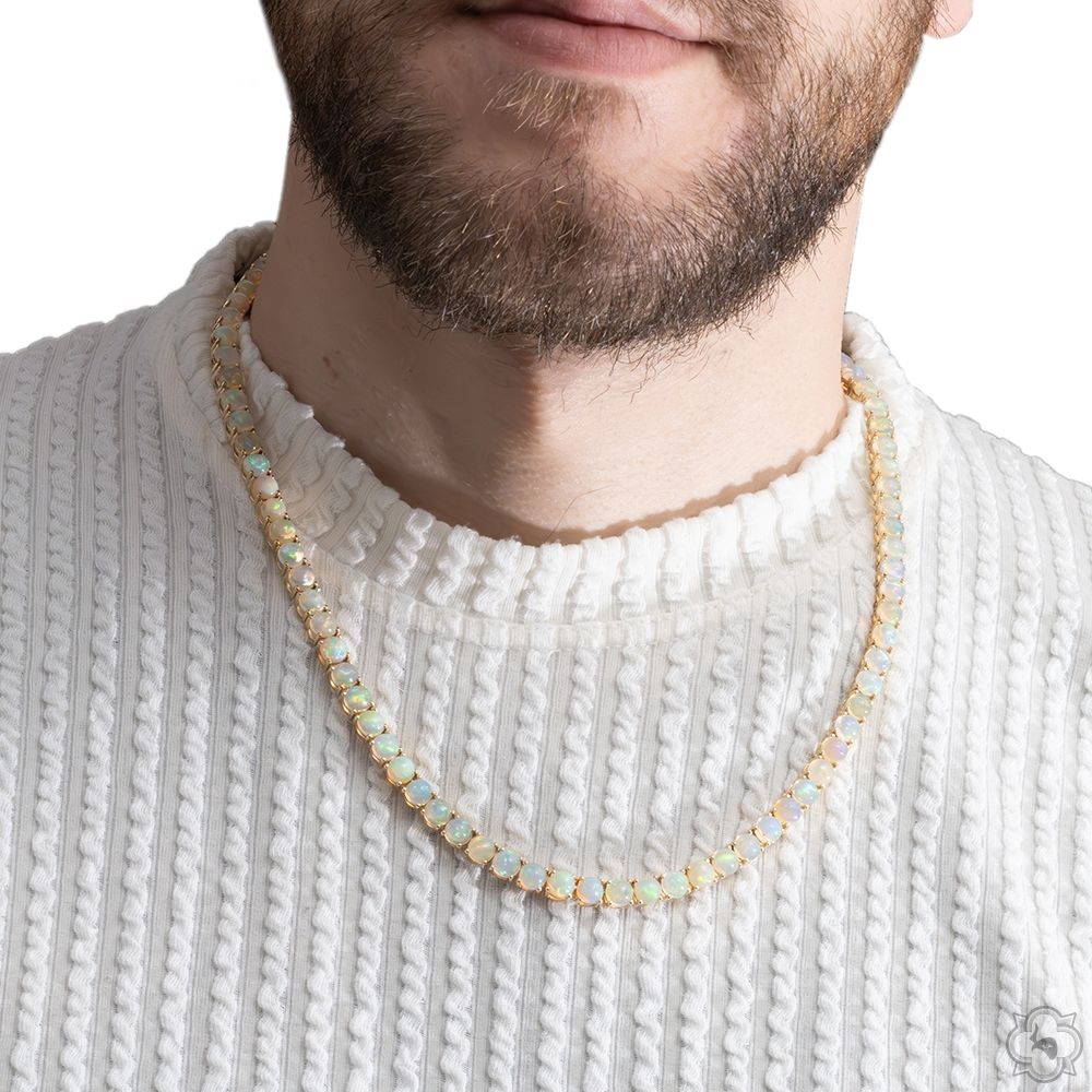 Opal Symphony Tennis Chain 70402 | TraxNYC