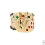 Custom Made Playing Card Ring 70404 - Image 1