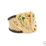 Custom Made Playing Card Ring 70404 - Image 3