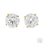 5 Ct Diamond Stud Earrings 70407 - Image 1