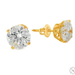 6 Ct Diamond Stud Earrings 70418 - Image 3