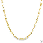 14k Yellow Gold Solid Cable Link Chain 2mm 22 Inches 70445 - Image 1