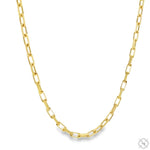 14k Yellow Gold Solid Cable Link Chain 2mm 22 Inches 70445 - Image 2