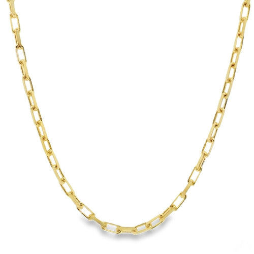 14K Yellow Gold Solid Cable Link Chain 2mm 70446