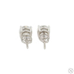 4 CT Portuguese Diamond Earrings 70456 - Image 2