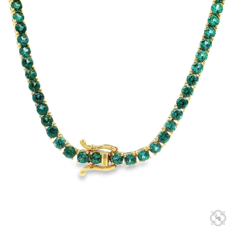 Alexandrite Tennis Chain 70458 - Image 3