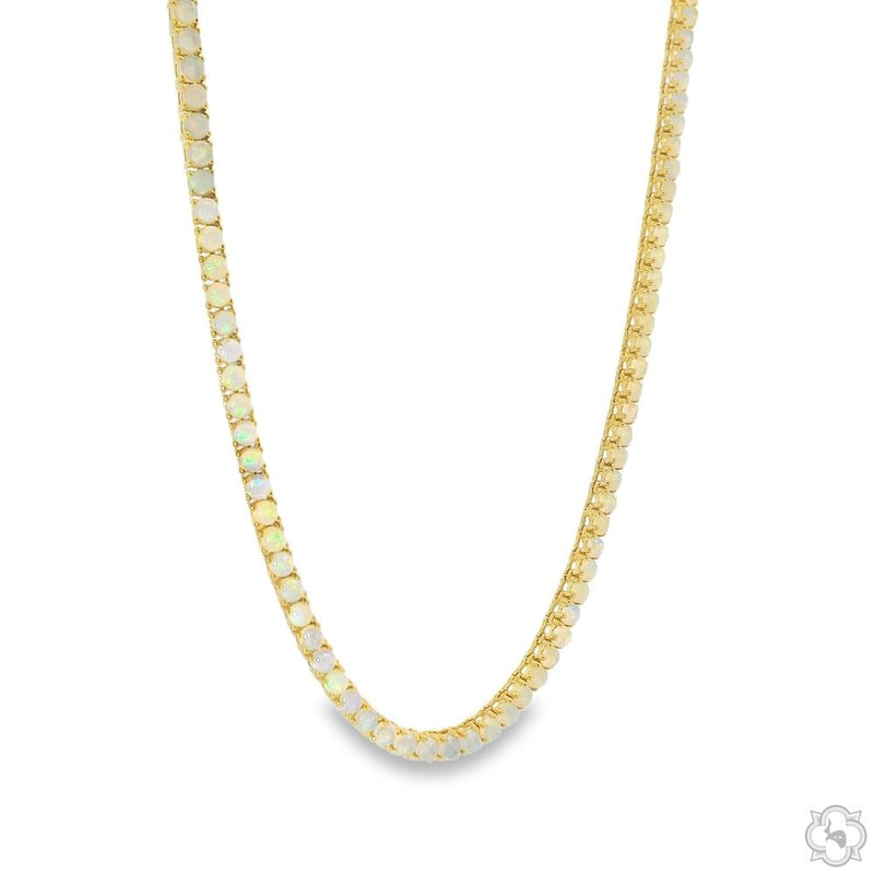 Dainty Opal Tennis Chain 70466 - Image 2