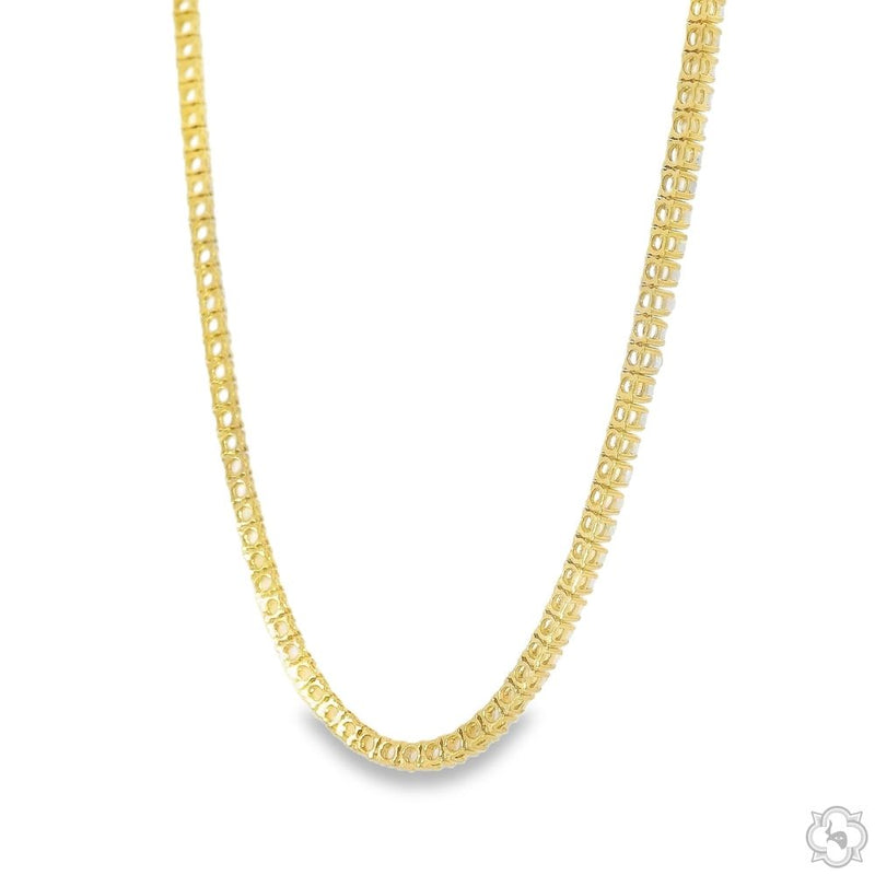14K Gold tennis chain, 2.5 mm, photo 3 of 5