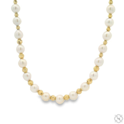 Round Pearl Necklace 70467 - Image 1