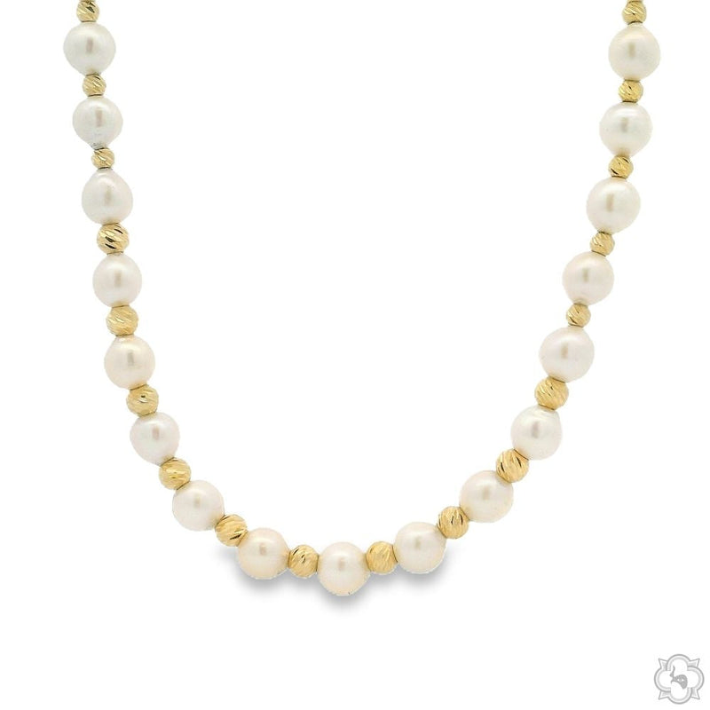 Round Pearl Necklace 70467 - Image 1