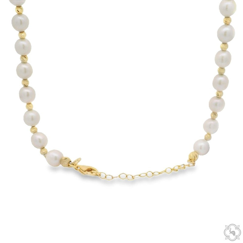 Round Pearl Necklace 70467 - Image 5