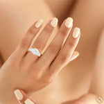 Round Diamond Engagement Ring 70477 - Image 6