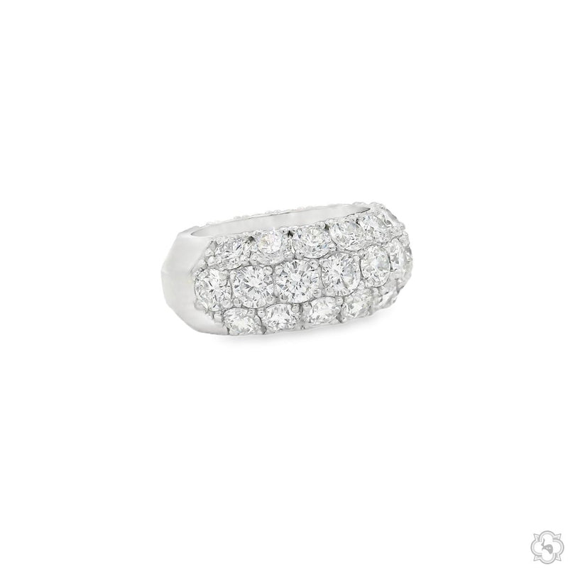 14K Gold Lab-Grown Diamond Dominion Ice Frosted Ring, photo 4 of 8