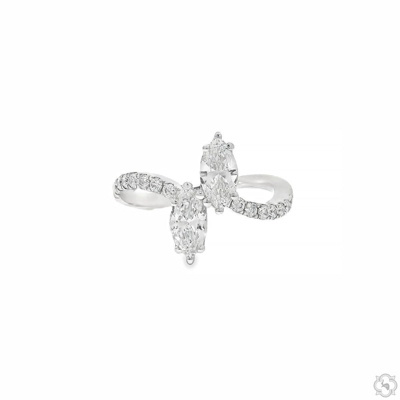 Celestial Dual Marquise Diamond Ring 70502 - Image 1