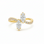 Celestial Dual Marquise Diamond Ring 70502