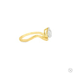 Pear Twist Diamond Ring 70505 - Image 5