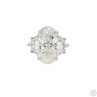 Oval Diamond Engagement Ring 70513 - Image 1