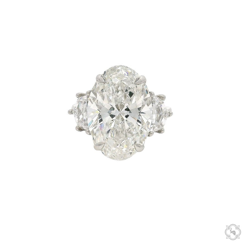 Oval Diamond Engagement Ring 70513 - Image 1